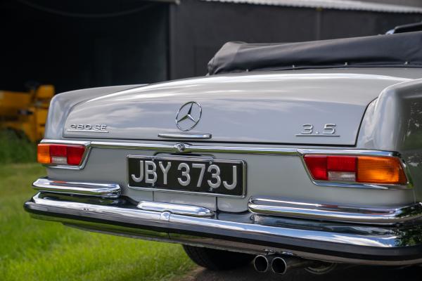 Mercedes Benz 280SE 3.5 Convertible 1970